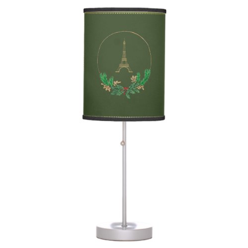 Eiffel Tower Joyeux Noel Lamp