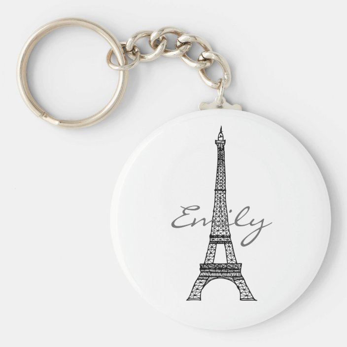 Eiffel Tower Keychain