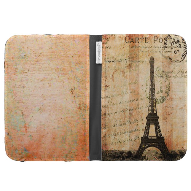 Eiffel Tower Kindle Case (Opened)