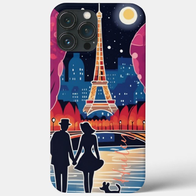 Eiffel Tower Landmark of Paris Case-Mate iPhone Case (Back)