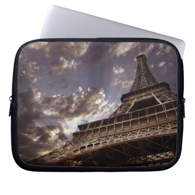 Eiffel tower laptop sleeves (Front)
