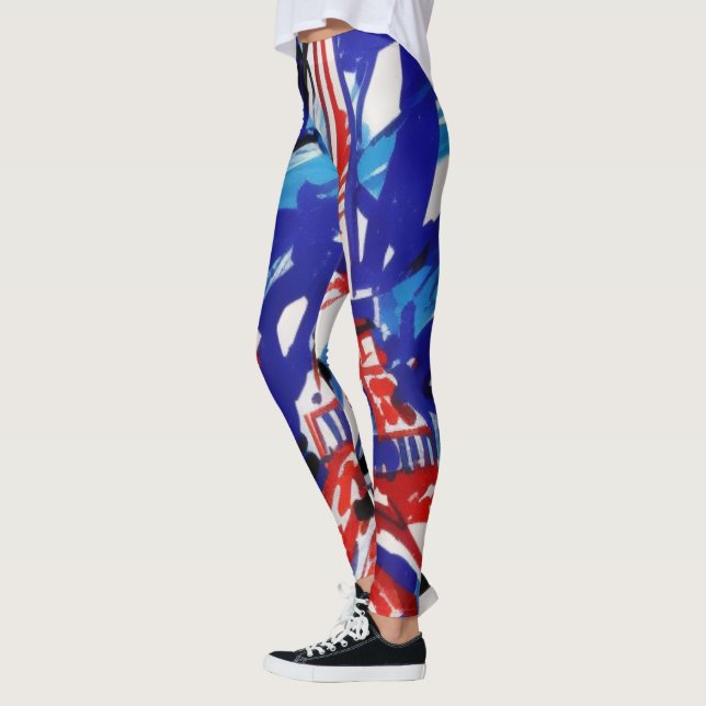 Eiffel Tower Leggings (Left)