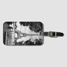 Eiffel Tower Luggage Tag