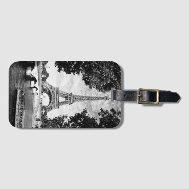 Eiffel Tower Luggage Tag (Front Horizontal)