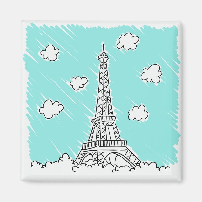 Eiffel Tower magnet (Front)