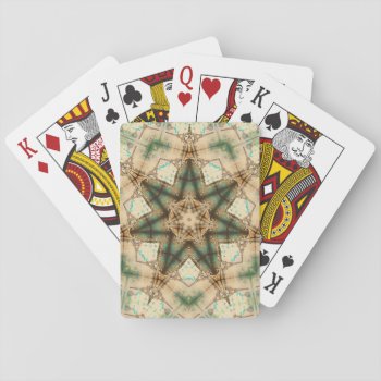 Eiffel Tower Mandala Playing Cards by jonicool at Zazzle
