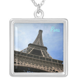 Eiffel Tower Necklace Square