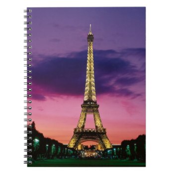 Eiffel Tower Notebook by Shirttales at Zazzle