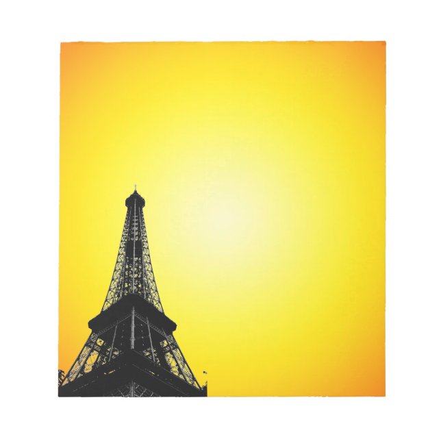 Eiffel Tower Notepad (Front)