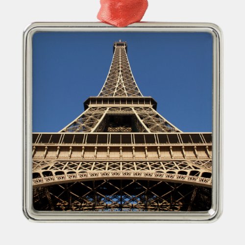 Eiffel tower of Paris in France Metal Ornament