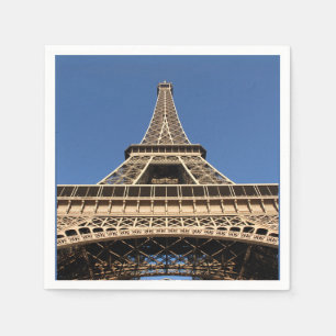 Eiffel tower of Paris in France Mug Napkins
