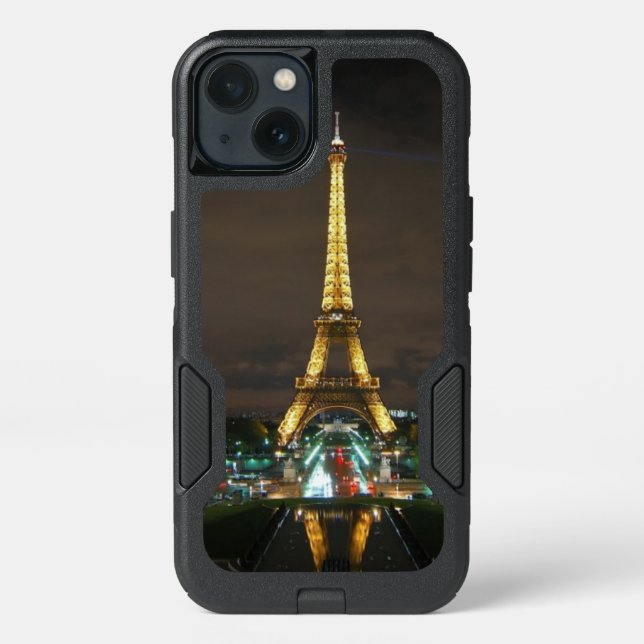 Eiffel Tower Otterbox iPhone Case (Back)