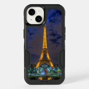 Designer Series Hybrid Case for iPhone 14 Pro Max - Eiffel Tower