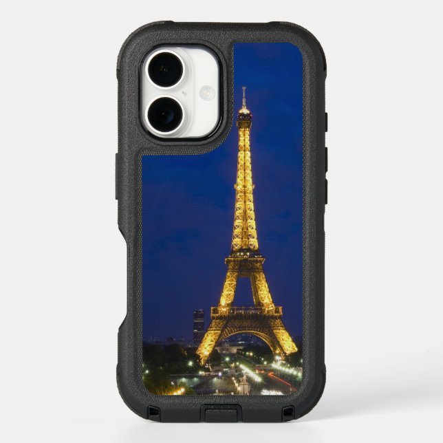 Eiffel Tower Otterbox iPhone Case (Back)
