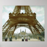 Eiffel Tower Painting Poster at Zazzle