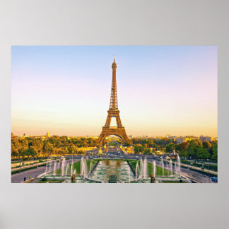 Eiffel tower, Paris. 16. Poster