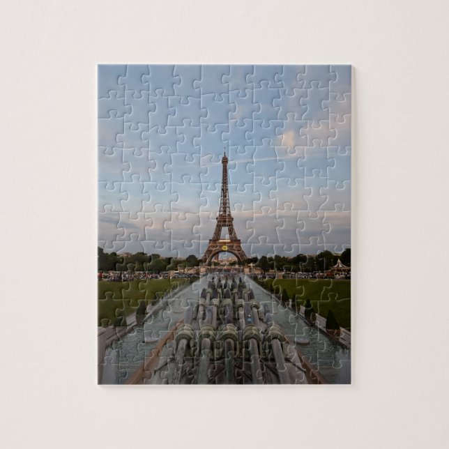 Eiffel Tower - Paris - 8x10 - 110 pcs Jigsaw Puzzle (Vertical)