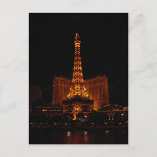 Eiffel Tower, Paris Casino, Las Vegas, NV Postcard