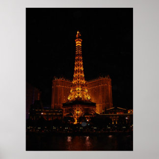Eiffel Tower, Paris Casino, Las Vegas, NV Poster