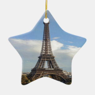 Eiffel tower Paris Ceramic Ornament