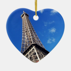 Eiffel Tower Paris Europe Travel Ceramic Ornament