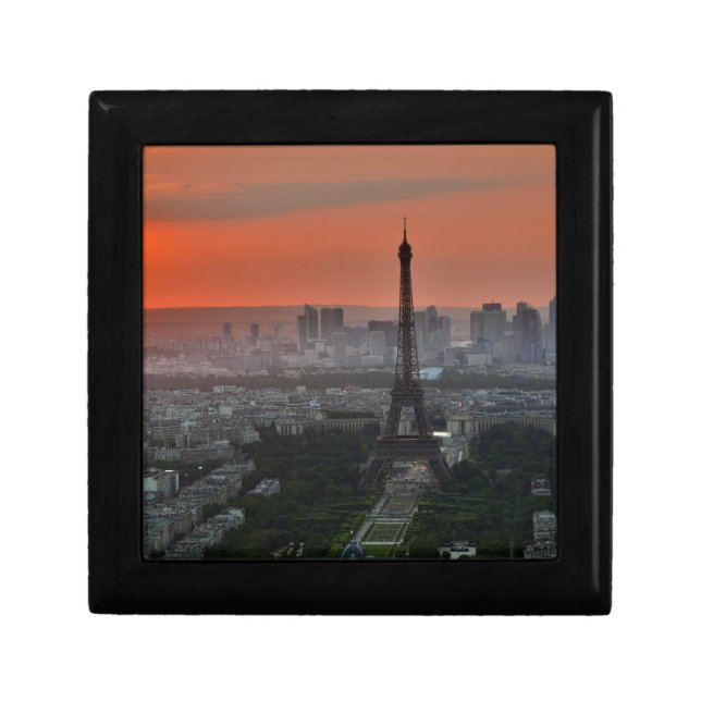 Eiffel Tower Paris Europe Travel Gift Box (Front)