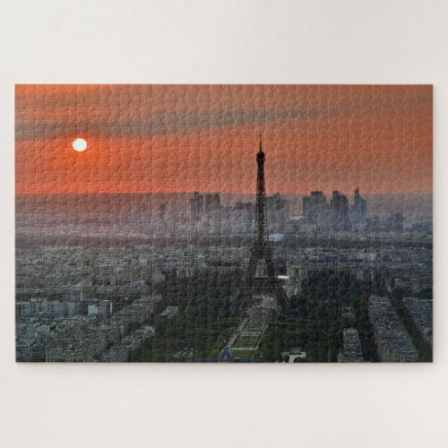 Eiffel Tower Paris Europe Travel Photo Jigsaw Puzzle