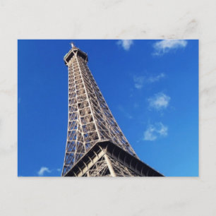 Eiffel Tower Paris Europe Travel Postcard