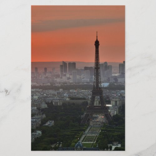 Eiffel Tower Paris Europe Travel Stationery