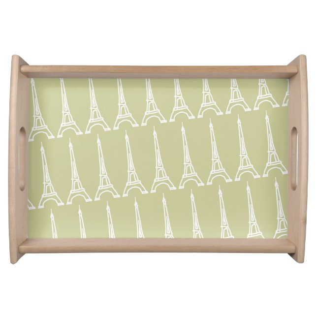 Eiffel Tower - Paris fr Serving Tray (Front)