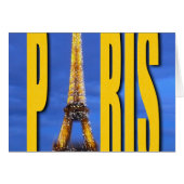 Eiffel Tower Paris France (Front Horizontal)