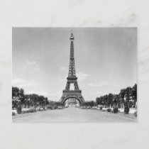 SELECT SIZE Eiffel Tower Vintage Postcard 1909 Car Vinyl Sticker 