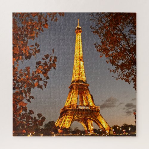 Eiffel Tower _ Paris _ France _ 20x20 _ 676 pc Jigsaw Puzzle
