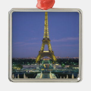 Eiffel Tower, Paris, France 2 Metal Ornament