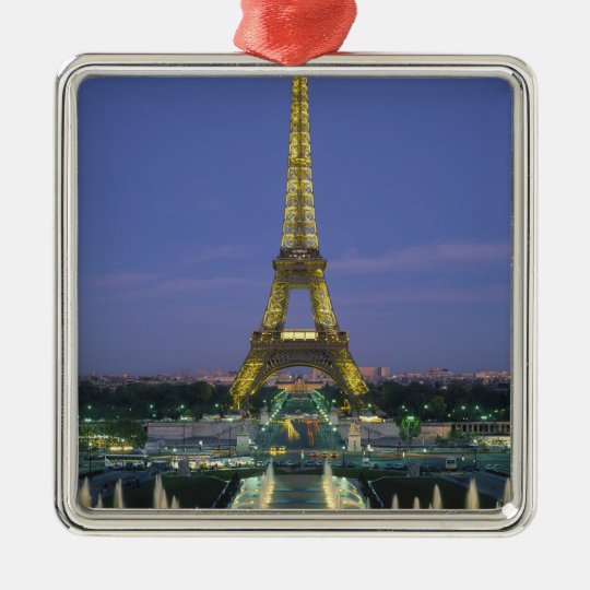 Eiffel Tower, Paris, France 2 Metal Ornament
