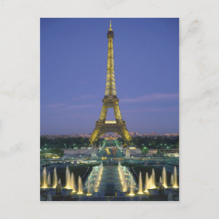Eiffel Tower, Paris, France 2 Postcard