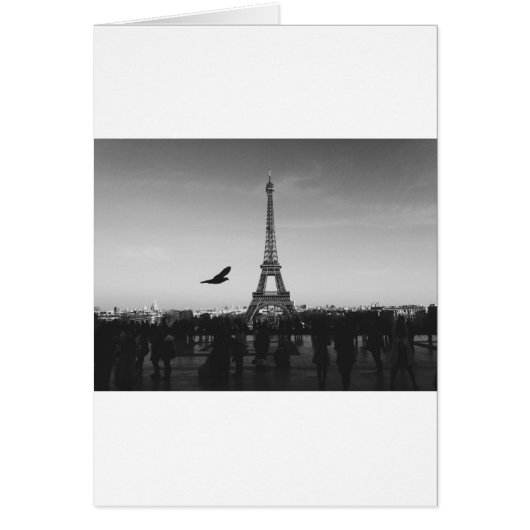 Eiffel Tower Paris France Cards (Front)