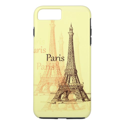 Eiffel Tower Paris France iPhone 8 Plus7 Plus Case