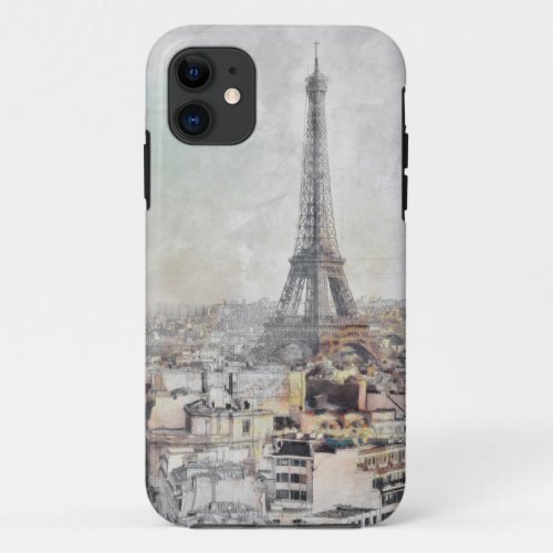 Eiffel Tower Paris France  iPhone 11 Case