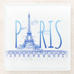 Eiffel Tower Paris France Coaster