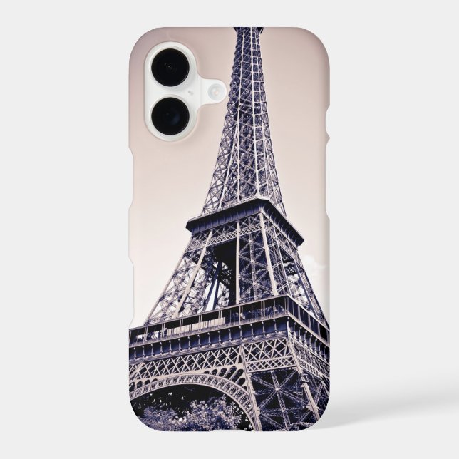 Eiffel tower, Paris, France Iphone Case (Back)