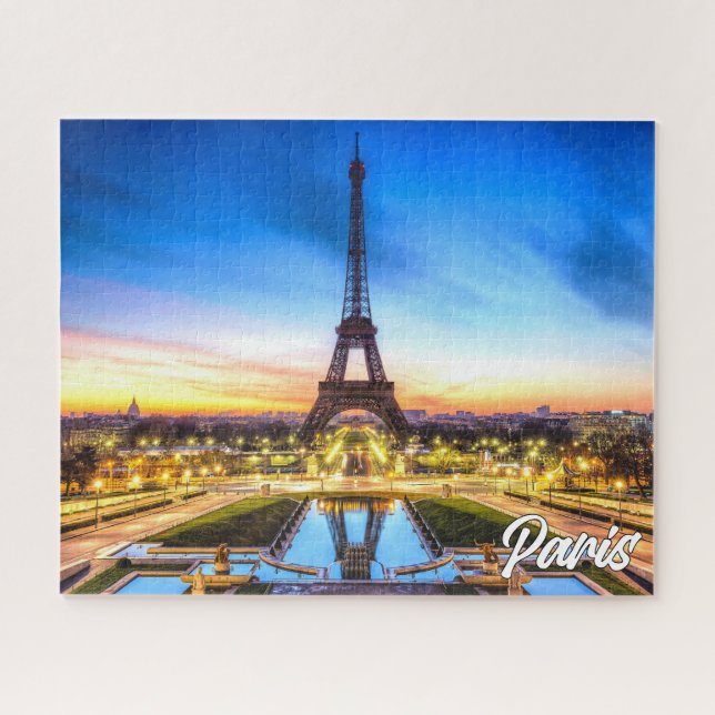 Eiffel Tower - Paris, France Jigsaw Puzzle (Horizontal)