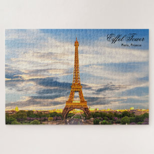 Eiffel Tower Paris France Jigsaw Puzzle