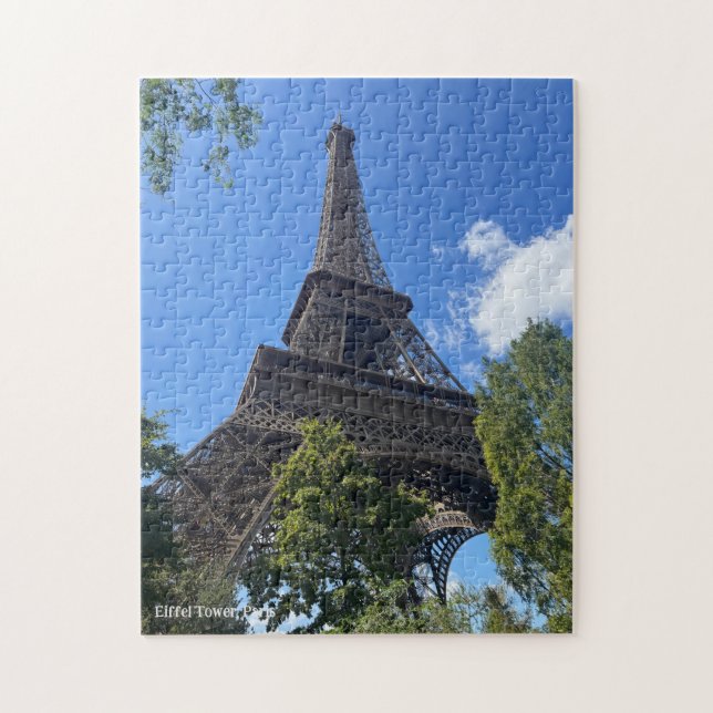 Eiffel Tower, Paris, France  Jigsaw Puzzle (Vertical)
