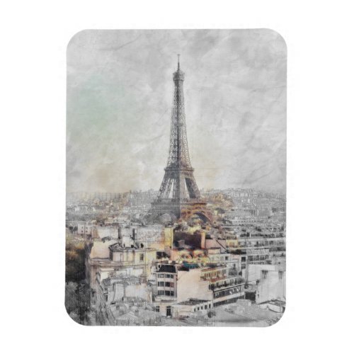 Eiffel Tower Paris France  Magnet