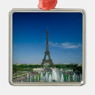 Eiffel Tower, Paris, France Metal Ornament