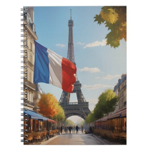 Eiffel tower _ Paris _ France Notebook