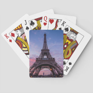 Eiffel Tower Paris France Photo Poker Cards