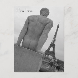 Eiffel Tower, Paris France Postcard