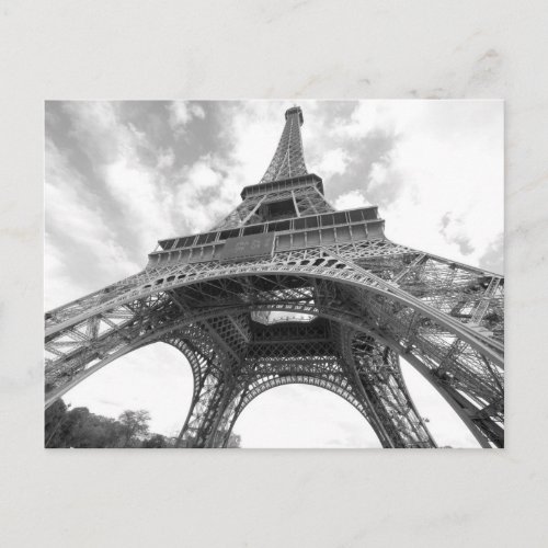 Eiffel Tower Paris France Postcard